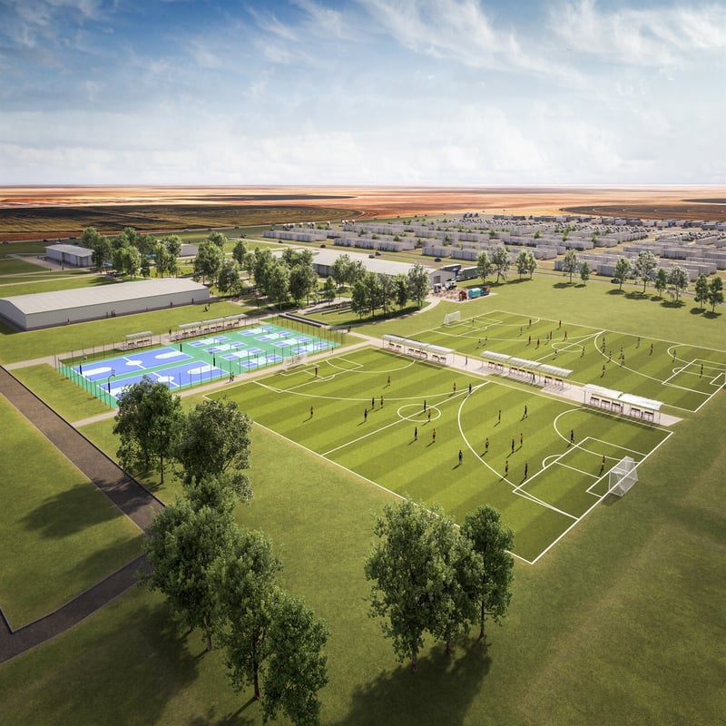 Caprock sports courts and recreation